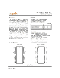 Click here to download GM71CS17403CJ-5 Datasheet