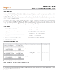 Click here to download HY57V641620HGT-8 Datasheet