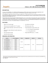 Click here to download HY57V658020BTC-75 Datasheet