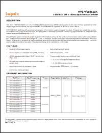 Click here to download HY57V281620ALT-P Datasheet