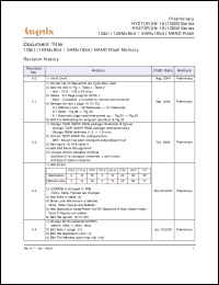 Click here to download HY27SF161G2M-VPIB Datasheet