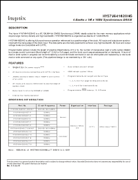 Click here to download HY57V641620HG Datasheet