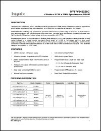 Click here to download HY57V643220CLT-6 Datasheet