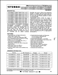 Click here to download HY57V648021 Datasheet