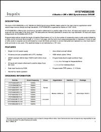 Click here to download HY57V658020B Datasheet