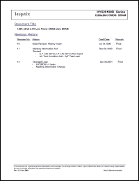 Click here to download HY628100BLLG Datasheet