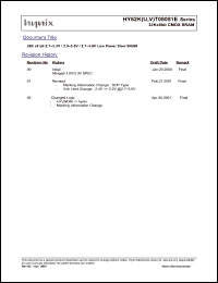 Click here to download HY62VT08081E-DGE Datasheet