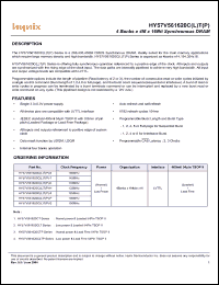 Click here to download HY57V561620CT-7 Datasheet