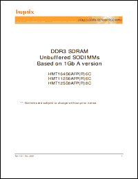 Click here to download HMT125S6AFR8C-S5 Datasheet