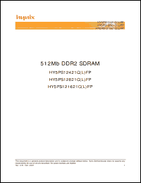 Click here to download HY5PS12821CFP-C4 Datasheet