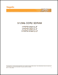 Click here to download HY5PS12421F-5 Datasheet