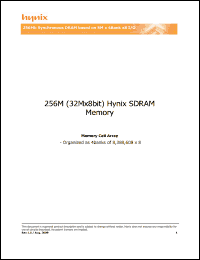 Click here to download H57V2582GTR-60I Datasheet