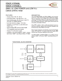 Click here to download IS62LV2568L-100B Datasheet