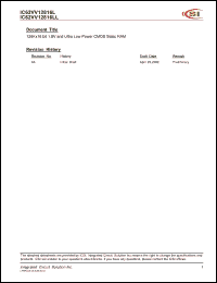 Click here to download IC62VV12816LL-70BI Datasheet