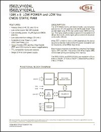 Click here to download IS62LV1024L-70B Datasheet