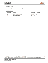 Click here to download IC41LV16256-35K Datasheet