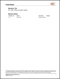 Click here to download IC42S16400A-7T Datasheet