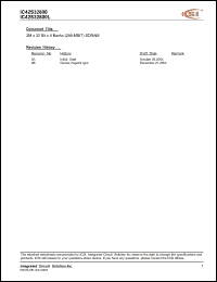 Click here to download IC42S32800L-6TI Datasheet