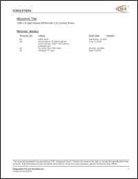 Click here to download IC63LV1024-10T Datasheet