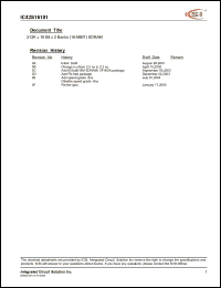 Click here to download IC42S16101-6TG Datasheet