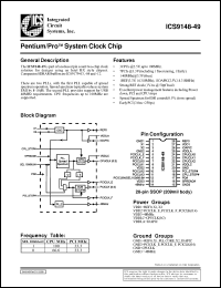 Click here to download ICS9148F-49 Datasheet