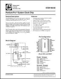 Click here to download ICS9148F-60 Datasheet