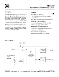 Click here to download MK1449STR Datasheet