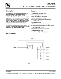 Click here to download ICS2305M-1HLF Datasheet