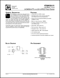 Click here to download ICS8535-21 Datasheet