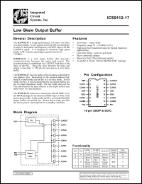 Click here to download ICS9112-17 Datasheet