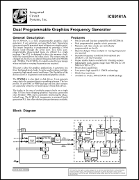 Click here to download ICS9161A Datasheet