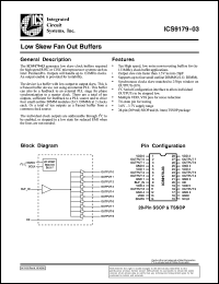 Click here to download ICS9179-03 Datasheet