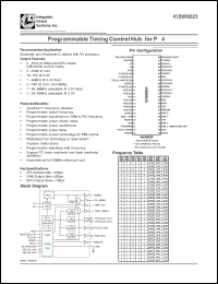 Click here to download ICS950223 Datasheet