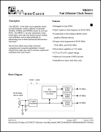 Click here to download MK2011 Datasheet