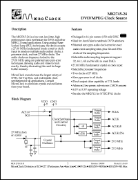 Click here to download MK2745-24 Datasheet