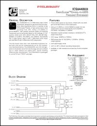 Click here to download ICS844003AGILF Datasheet