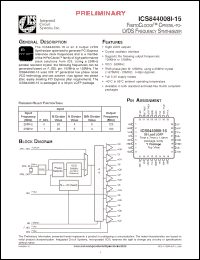 Click here to download ICS844008I-15 Datasheet