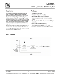 Click here to download MK3725S Datasheet