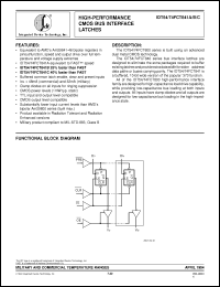 Click here to download IDT74841AE Datasheet