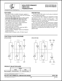 Click here to download IDT54861BSOB Datasheet