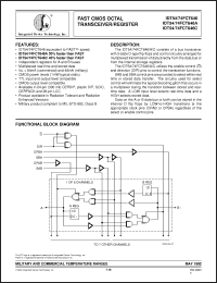 Click here to download IDT75FCT646ALB Datasheet