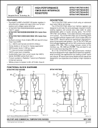 Click here to download IDT54FCT823CD Datasheet