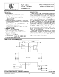 Click here to download IDT54FCT2543ATP Datasheet
