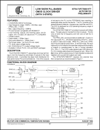 Click here to download IDT74FCT88915TT133PYB Datasheet