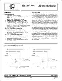 Click here to download IDT74FCT16823CTPF Datasheet