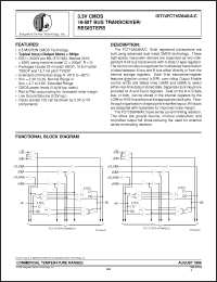 Click here to download IDT74FCT163646APA Datasheet