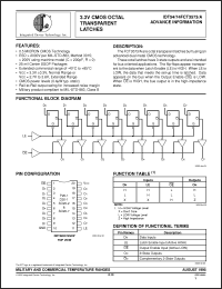 Click here to download IDT54FCT3573PYB Datasheet