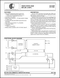 Click here to download IDT7164LS20YB Datasheet