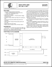 Click here to download IDT6167SA100PB Datasheet