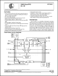 Click here to download IDT723611L20PF Datasheet